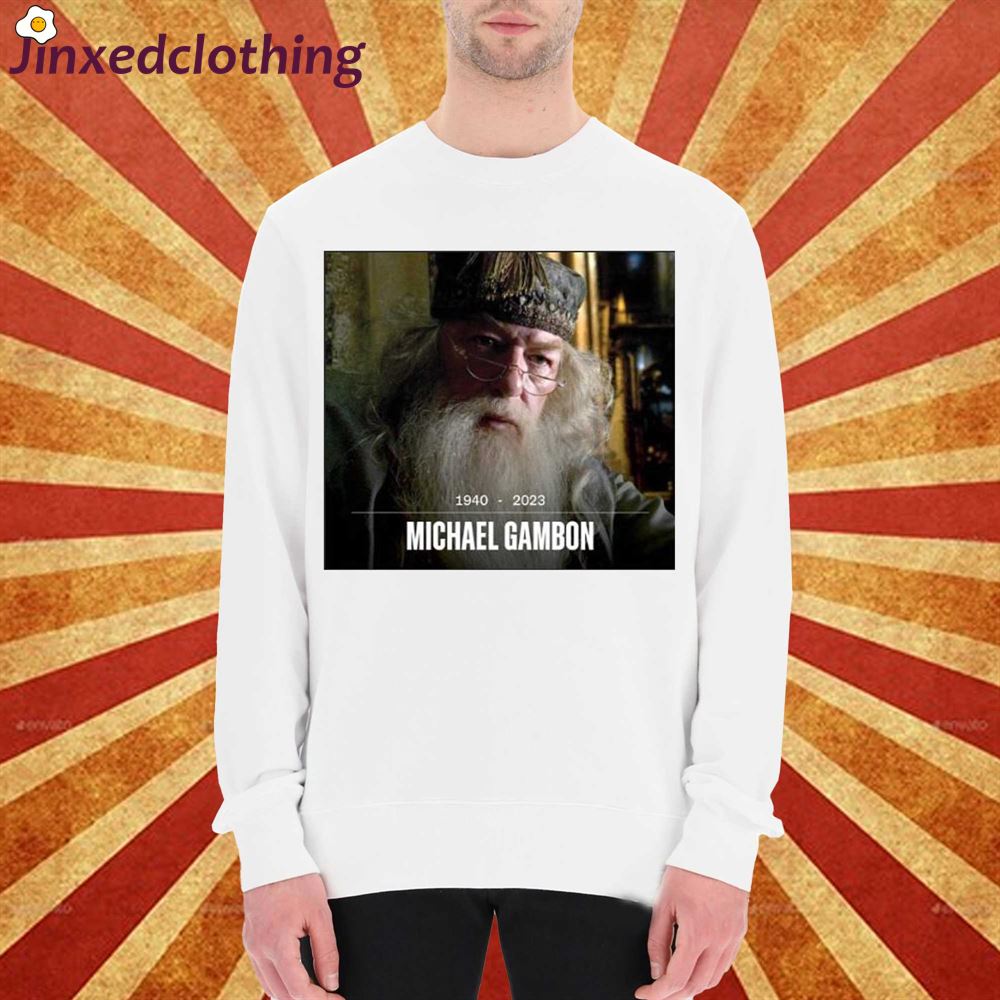 Rip Dumbledore Michael Gambon 1940-2023 T-shirt 